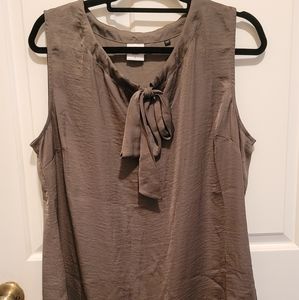 (SOLD) Cabi Olive Green Cinch Top #3602